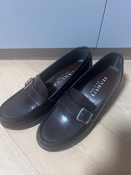 HARUTA 啡色樂福鞋 Made in Japan