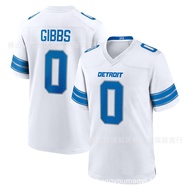 Same Day DeliveryNFL Rugby Jersey Jersey 0 White Jahmyr Gibbs Jersey usps
