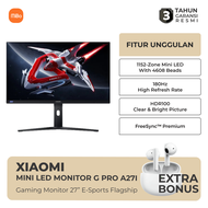 Xiaomi Mini LED Gaming Monitor G Pro 27i Monitor 27 Inch 180Hz 100% sRGB Garansi Resmi