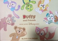 全新迪士尼Duffy木製萬年曆calendar 