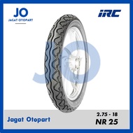 JAGAT Tire Tiger megapro rxking IRC NR25 275 18 tubetype not tubeless