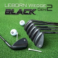 LEBORN Wedge Gen2 ฺBlack สีดำ เวดจ์ตีกอล์ฟ ไม้กอล์ฟ เวดจ์กอล์ฟ เวดจ์เลอบอร์น เวดจ์สปิน