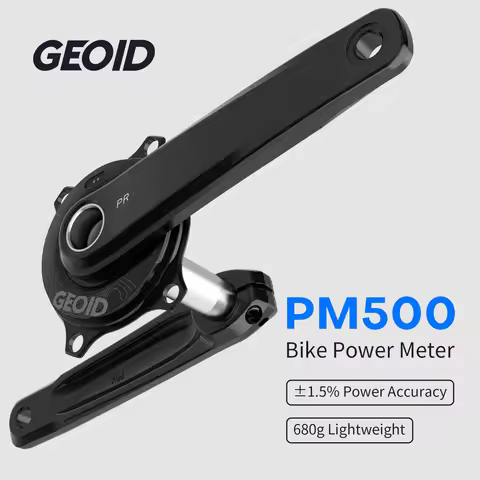 GEOID PM500 Cycling Bike Power Meter Crankarm 4Bolt 110BCD 24mm Spindle Bicycle Spider-Based Power M