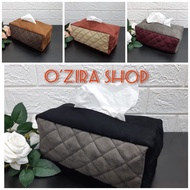Hanging Car Tissue Holder Suede Tissue Holder