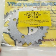 Yamaha sprocket 415 SSS STEEL