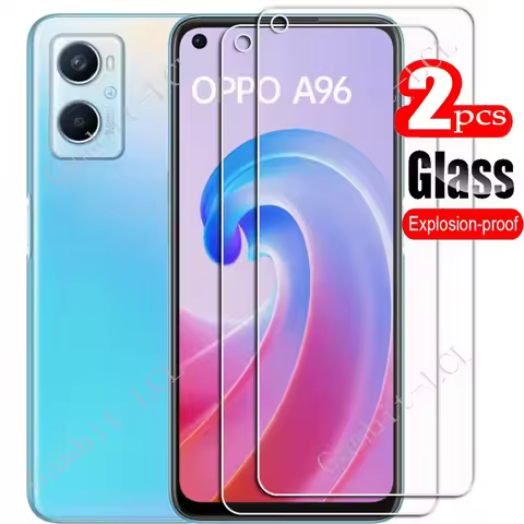 For OPPO A96 4G Tempered Glass Protective On OPPOA96 CPH2333 6.59Inch Screen Protector SmartPhone Co