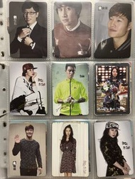 Running Man YES card 劉在石李光洙金鐘國宋智孝Gary