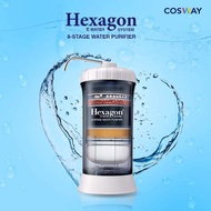 Cosway Hexagon 8-Stage Water Purifier+Additional Filter Catridge