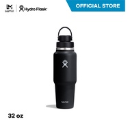 HYDRO FLASK กระติกน้ำ WIDE MOUTH TRAVEL BOTTLE WITH FLEX CHUG CAP 32 OZ กระติกน้ำสูญญากาศ เก็บอุณหภู