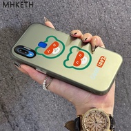 MHKETH Case For VIVO Y91 Y91i Y93 Y95 Y91s Y90 Y1s Cool Bear Pattern Mobile Phone Good Shockproof