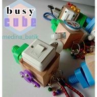 Busy cube educational toys