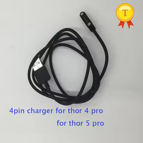 Charging charger Data cable watch 4pin Cable for Zeblaze Thor 4 Pro thor 5 pro thor 5 4 s thor 4 plu