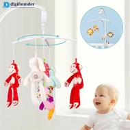 DIGIFOUNDER Universal Crib Mobile Holder Adjustable Music Box Crank Mobile Stand Hanger Multi-functi