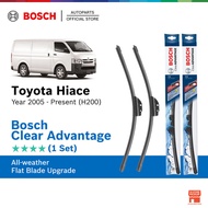 Bosch Clear Advantage U Hook Wiper Set for Toyota Hiace Van KDH200 (BCA22"/BCA22")