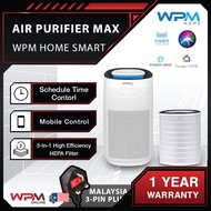 【Ready Stock】WPM Home Smart Air Purifier MAX Tuya WiFi Connect Kill 99.97% Bacteria Purifier APP Con