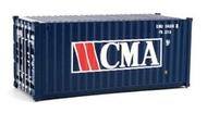 MJ 現貨 SceneMaster 949-8062 HO規 CMA 20呎 貨櫃 藍白紅