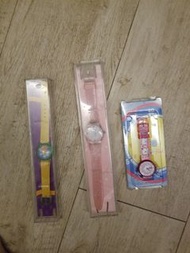 Swatch、fliklak、winnie the pooh手錶
