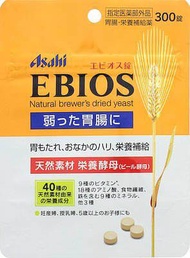 Asahi EBIOS 愛表斯錠 益生菌 天然酵母 300錠