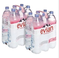 EVIAN  天然礦泉水 12支 1.5L