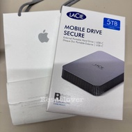 ［全新］LACIE Mobile drive secure 移動硬盤5TB（23年於Apple官方購買）