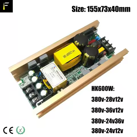 Stage Fixture Beam Light HK Power Supply 500w 550w 600w 3in1 Switch Power Source Board for 17R 350W