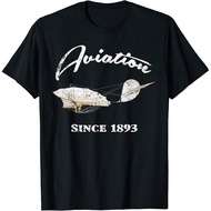 Aviation Since 1893 Otto Lilienthal First Glider Flight Men T-Shirt