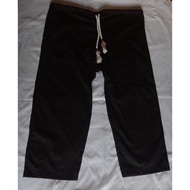 Black Warok Rope Pants - Warok Pants - Black Warok Pants - Black Silat Pants - Free Rope