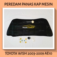 TOYOTA WISH AE10 2003-2009 Peredam Panas Suara Kap Mesin Aksesoris Variasi Mobil VTECH Ori