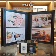 NEW BOX 6R PHOTOAlbum/ 4R DOUBLE FITS 40 4R PHOTOS 2R 4R 6R magnetic Polaroid photo album family pho