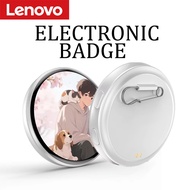 Lenovo Smart Electronic E-Badge HD Screen | Custom GIF Video Photo Display | Otaku Anime Gift