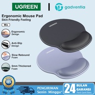 Ugreen Ergonomic Mouse Pad Pads With Wrist Rest Pad Anti Slip Desk Mousepad For Office Work PC Lapto