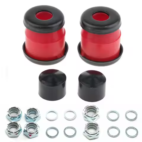 1Set Skateboard Bushing Gasket Rubber 90A For 5inch Double Rocker Bracket Longboard Shock Absorber K