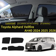 Magnetic Car Sunshade For Toyota Alphard Vellfire AH40 2024 2025 2026 Magnetic Car Sunshade Customiz