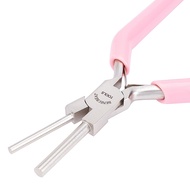 1pc Round Nose Pliers Pink Jewelry Tools for Jewelry Making Wire Looping Wrapping Beading 5.1Inch Long