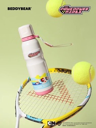 BeddyBearXPowerPuffGirls เบ็ดดี้แบร์ ขวดน้ำสูญญากาศ ยกดื่ม เก็บอุณหภูมิ ร้อน/เย็น  BBA004-008PG 600 