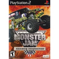 (PS2 CD GAMES) MONSTER JAM - MAXIMUM DESTRUCTION