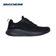 Skechers Men Relaxed Fit Work Squad Choas Slip Resistant Fellker Work Shoes - 200274-BLK Air-Cooled 