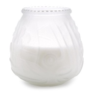 [White - 3 sizes] Lotus bud scented Candle Eden Candle FTRAMART (Size options: 45 hours, 60 hours, 7