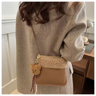 Plush Bag New Gift Bag Female 2025 Messenger Bag Plush Bag Messenger Bag 2025.12.14