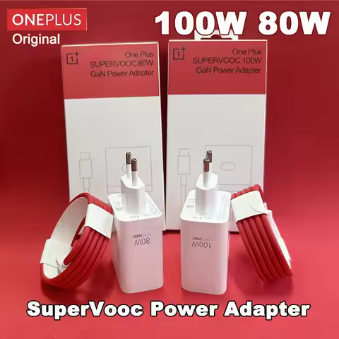 Oneplus SUPERVOOC 100W 80W Charger Original Super VOOC Power Adapter EU One Plus 13 12 11 10 Pro Nor