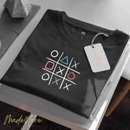KATUN Unisex 30s cotton short-sleeved screen-printed T-shirt top Wanita size S-4XL baju t shirt pere