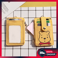 Gratis Ongkir - Gantungan ID Card dan Slot Koin / Card Holder Motif Karakter Lucu