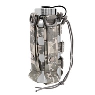 2.5L Capacity Minimalist Adjustable MOLLE Water Bottle Holder Kettle Pouch Belt Bottle Carrier for 1