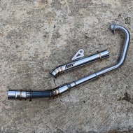Muffler EKZOS Aun tube type Sonic150 LC135 old LC135 new Y15 Y15zr Raider 150carb Raider 150fi manif