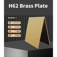 Yellow copper plate H62 yellow copper plate DIY material