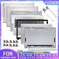 New For HP 15-DA 15-DB 15-DX TPN-C135 C136 250 255 G7 Laptop LCD Rear Cover/Front Frame/Palm Pad Key
