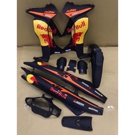 COVERSET HLD 125Z/ZR REDBULL (Siap Tampal)