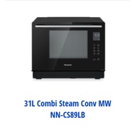 (FREE BUBBLE WRAP)Panasonic NN-CS89LB 31L 4-in-1 Combination Steam / Grill Microwave