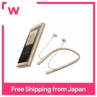 SONY Walkman A series 16GB NW-A55WI: Bluetooth microSD compatible High resolution compatible WI-H700 Bundled model Up to 45 hours continuous playback 2018 model Pale Gold NW-A55WI N
