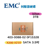 Box Boxed For EMC isilon 3TB SATA 3.5 Inch 7.2K 403-0088-02 0F15328 Server